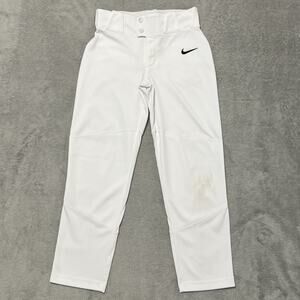 Nike Baseball Pants Youth M White Vapor Select Performance Team